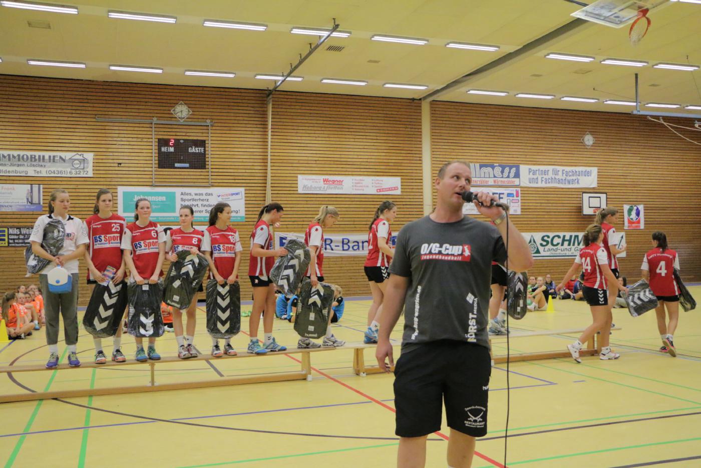 Siegerehrung beim O/G-Cup
